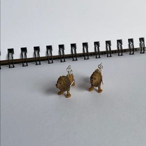 Tiger earrings!